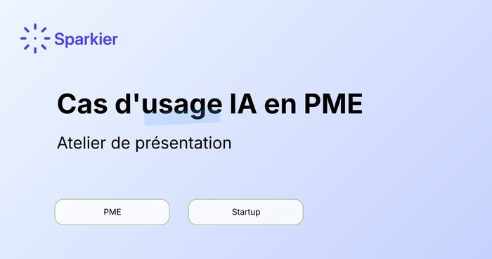 Cas d’usage IA en PME, En ligne, Paris