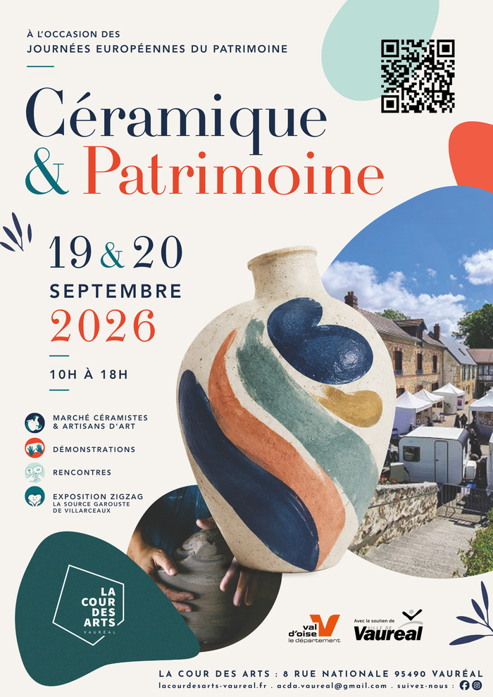 « Céramique et Patrimoine » à la Cour des Arts de Vauréal, La cour des arts, Vauréal