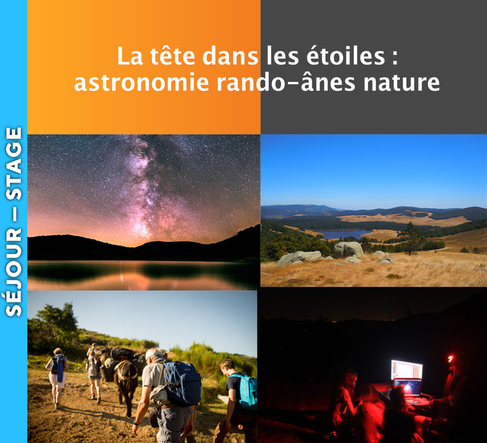 CÉVENNES – La tête dans les étoiles : astronomie rando-ânes nature, Itinérance au départ d’Aumessas, Aumessas