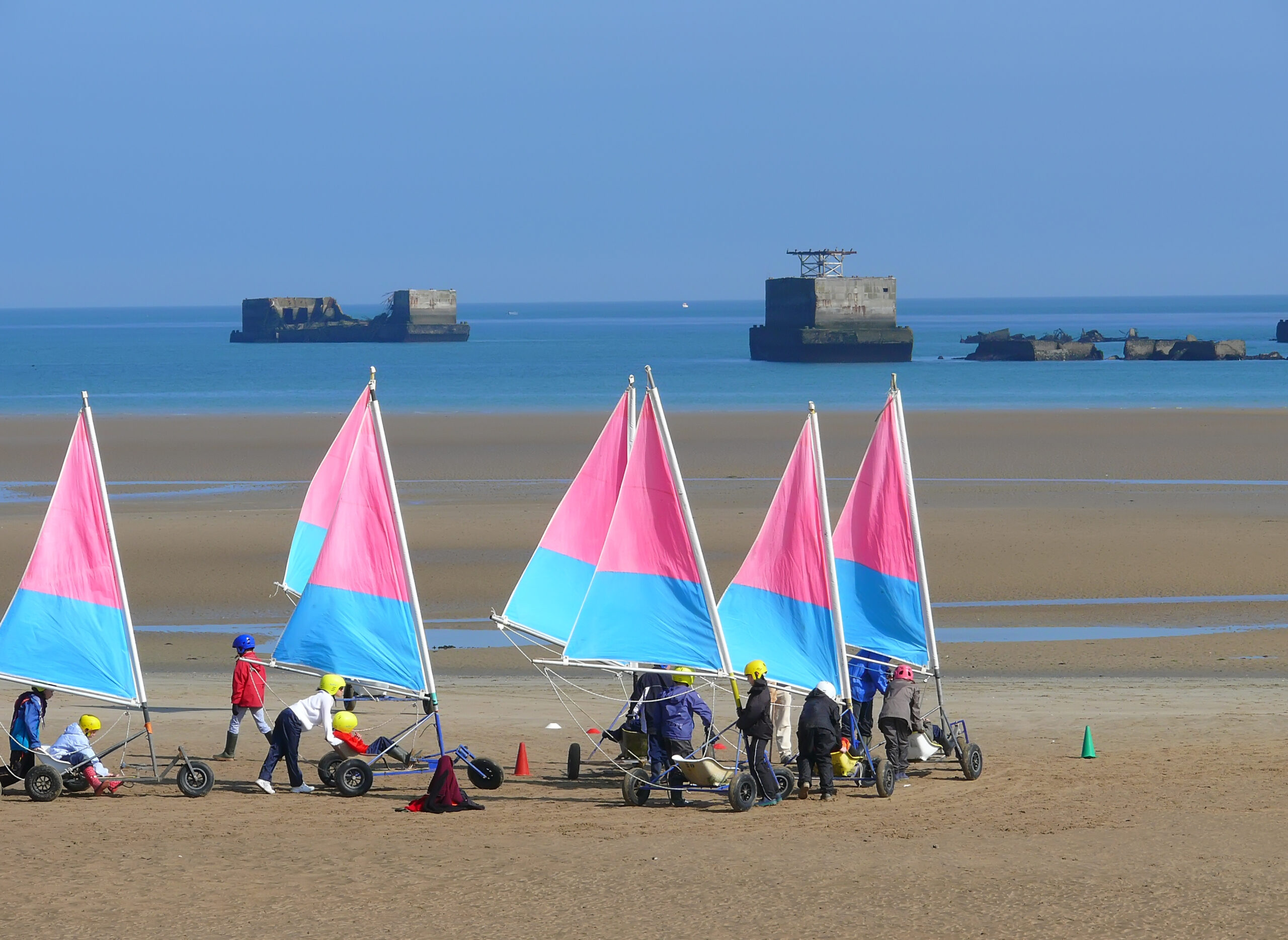Championnat d'Europe de char à voile à Asnelles Plage Asnelles 2026-09-05