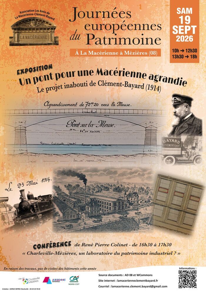 Charleville-Mézières, un
laboratoire du patrimoine industriel ?, La Macérienne, Charleville-Mézières