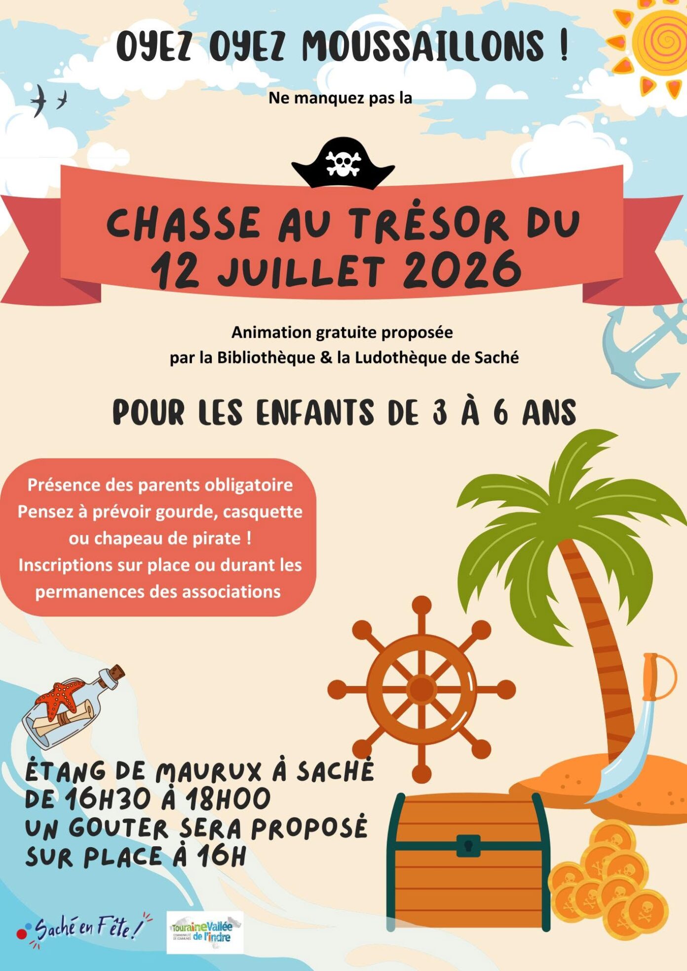 Chasse au trésor Saché
