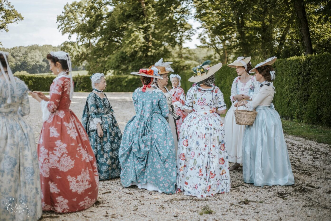 Reconstitution de la vie quotidienne au XVIIIe siècle au château de Loyat