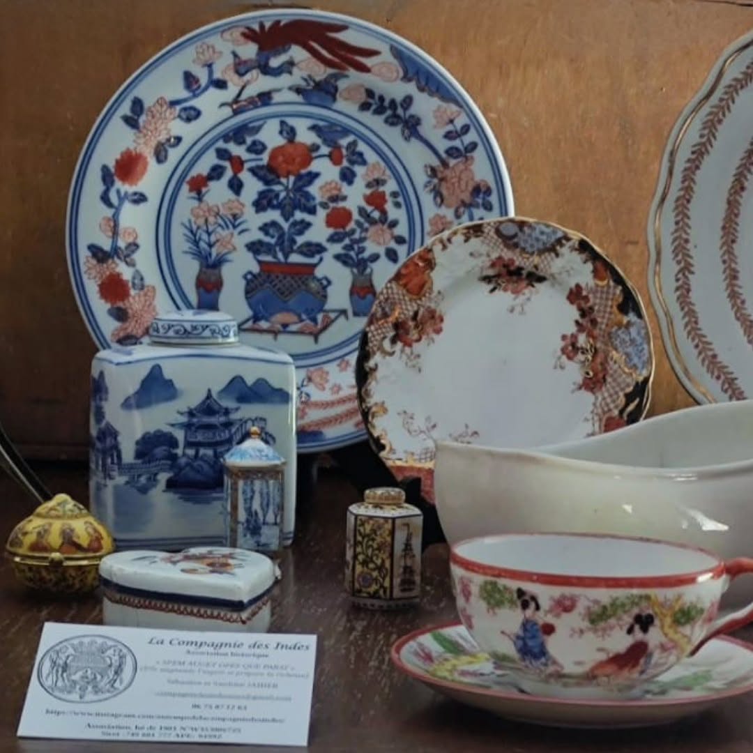 Évocation de la Compagnie des Indes au château de Loyat