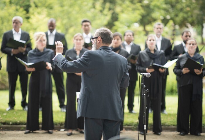 Choeur d’Angers Nantes Opéra – Concert – Festival Aux heures d’été Jardin des Plantes Nantes