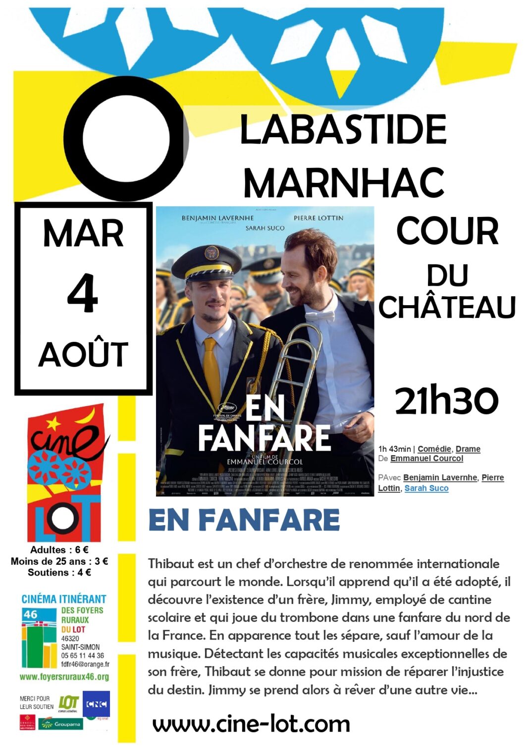 Ciné-Lot En Fanfare  Labastide-Marnhac