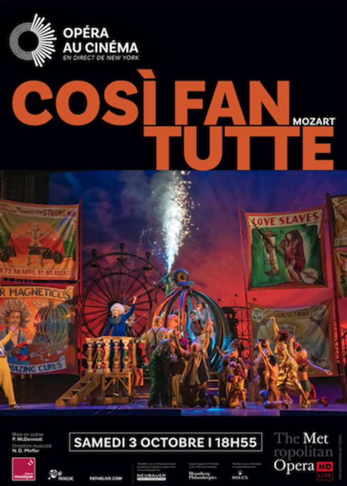 CINÉ OPÉRA >>> COSI FAN TUTTE, La Comète, Châlons-en-Champagne