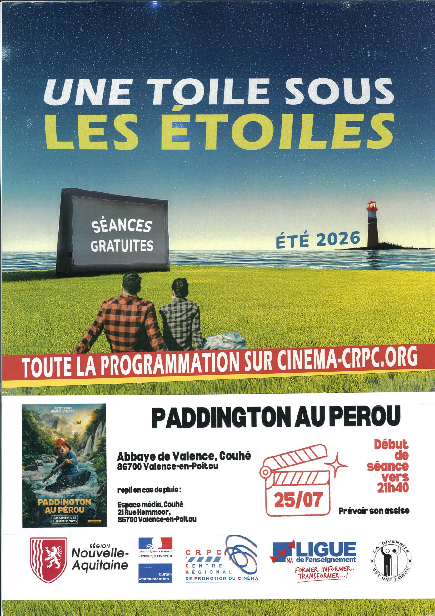 Ciné Plein-Air Valence-en-Poitou