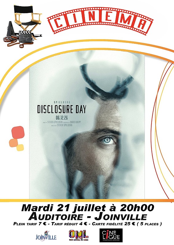 Cinéma à l&rsquo;auditoire DISCLOSURE DAY  Joinville