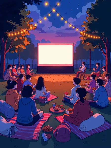 Cinéma en plein air à Montclar Compostelle  Montclar