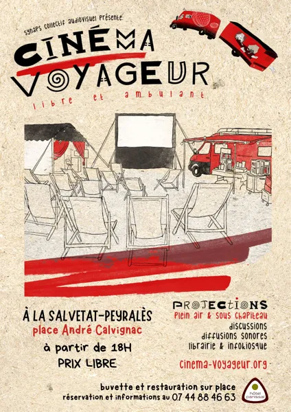 Cinéma itinérant avec le Collectif Synaps La Salvetat-Peyralès