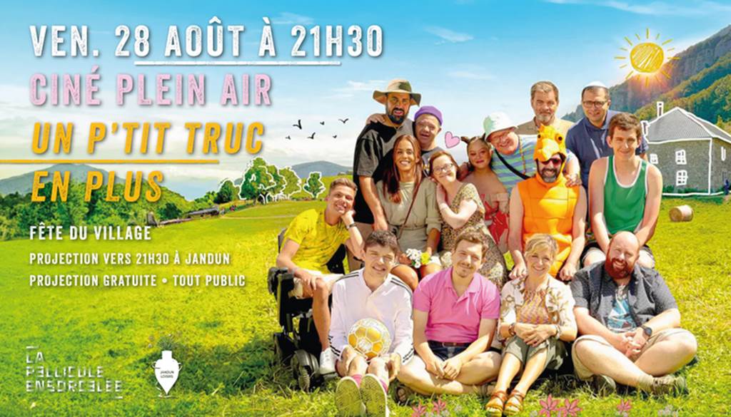 Cinéma plein air Un p&rsquo;tit truc en plus  Jandun