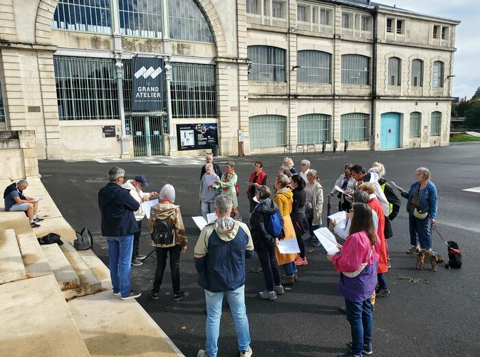 [Circuit] Balade chantante de Châtellerault : une balade musicale et patrimoniale au cœur de la ville JM France Pays Chatelleraudais - Pôle culturel associatif Châtellerault
