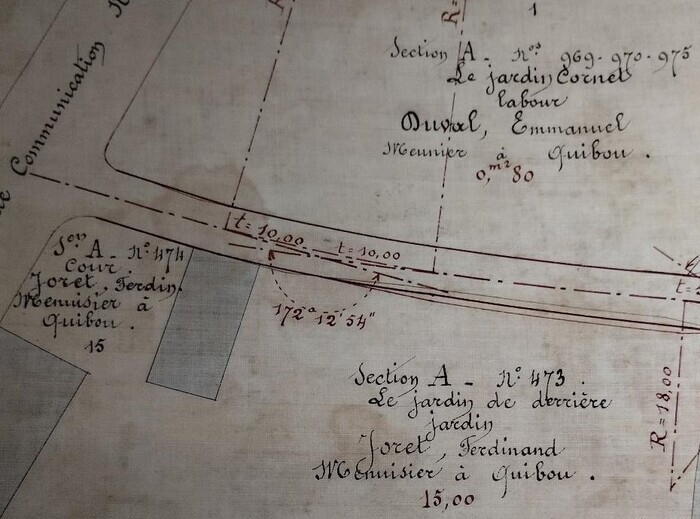 Circuit : balade guidée "le trésor des noms anciens" Mairie Quibou