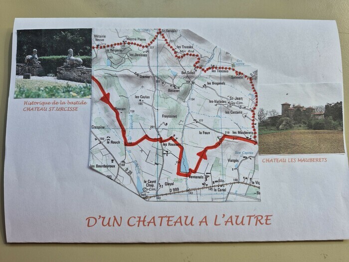 Circuit : « D’un château à l’autre! », Village de Saint-Urcisse, Saint-Urcisse