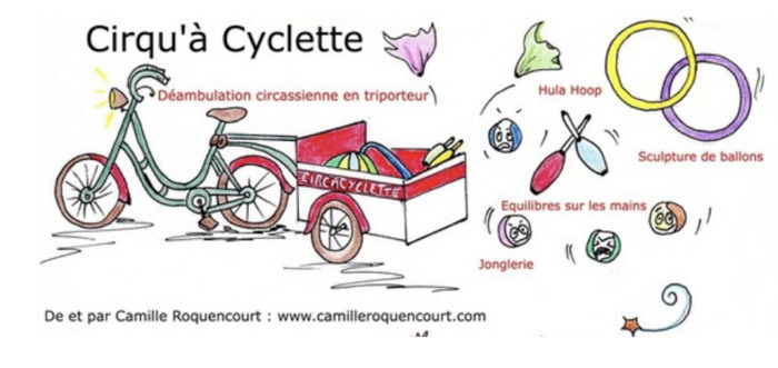 Cirqu&rsquo;à Cyclette, Frac Centre-Val de Loire – Les Turbulences, Orléans