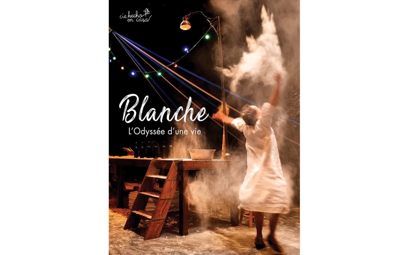 Citadelle en scènes festival de théâtre en plein air Blanche par la compagnie basque Hecho en Casa Saint-Jean-Pied-de-Port