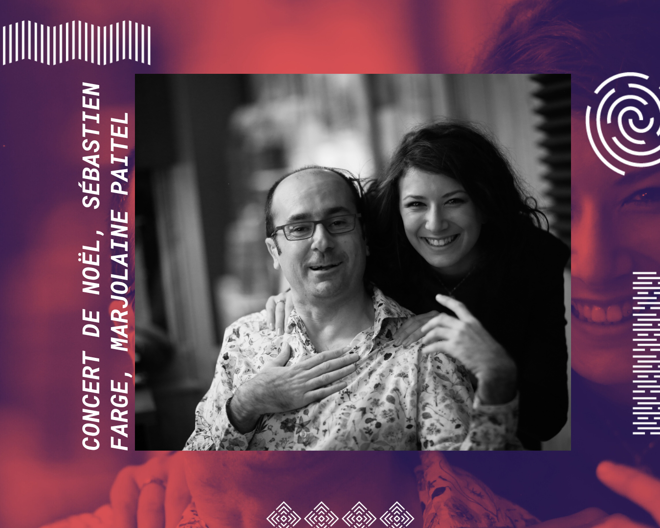 Cité de l'accordéon et des patrimoines Concert de Noël Sébastien Farge et Marjolaine Paitel 1 Place Maschat Tulle 2026-12-12