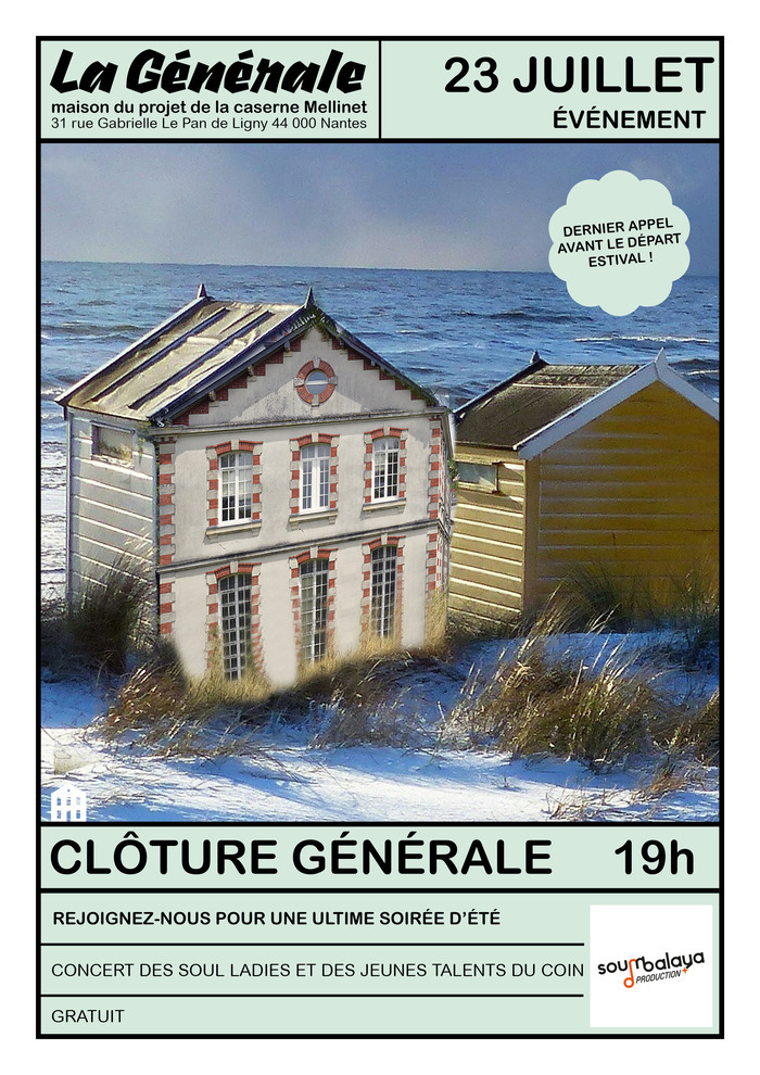 Clôture Générale, Caserne Mellinet/La Générale, Nantes