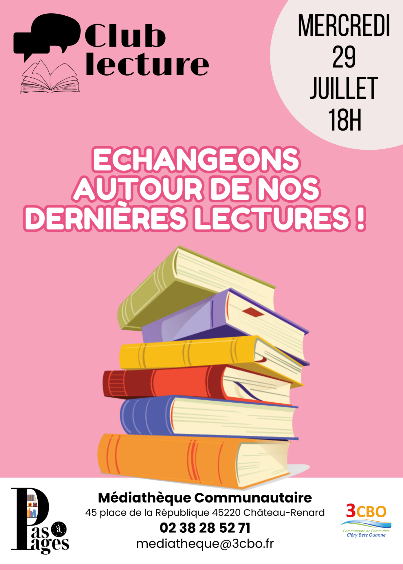 Club lecture Château-Renard