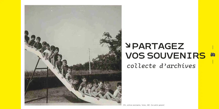 Collecte de photographies en lien avec l'industrialisation et la découverte des loisirs à Tarnos Eglise Notre-Dame des Forges Tarnos