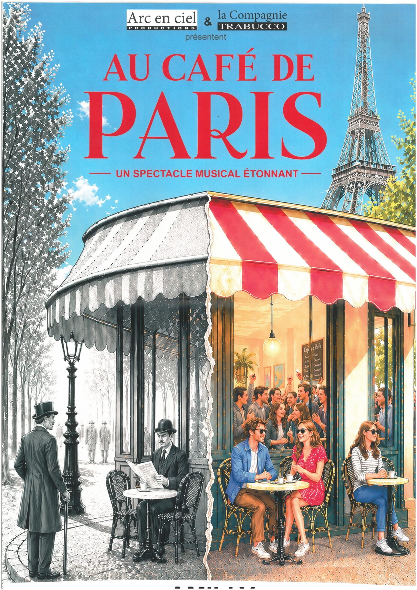Comédie Musicale Au café de Paris Amilly