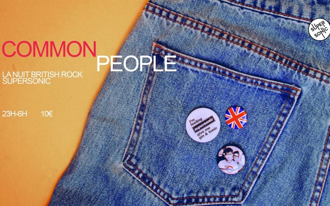Common People / La soirée Britrock SUPERSONIC Paris