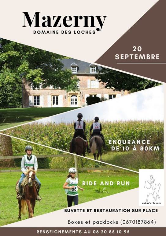 Compétition équestre pleine nature Mazerny