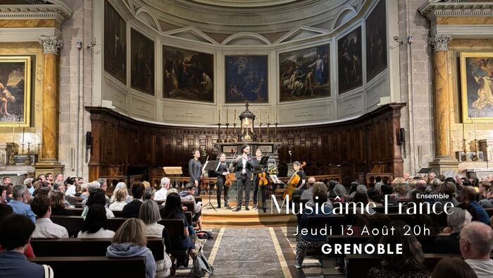 Concert à Grenoble : Ravel, Debussy, Vivaldi, Cantemir, Mozart, Bach, Doppler, Piazzolla, Waxman, Eglise Saint-Louis, Grenoble