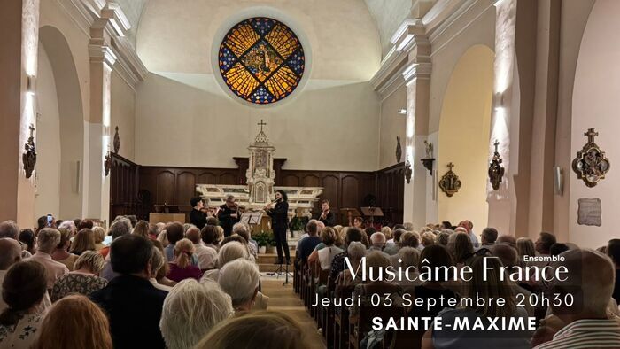 Concert à Sainte-Maxime : Ravel, Bach, Vivaldi, Cantemir, Rachmaninov, Puccini, Saint-Saëns Eglise Sainte-Maxime Sainte-Maxime