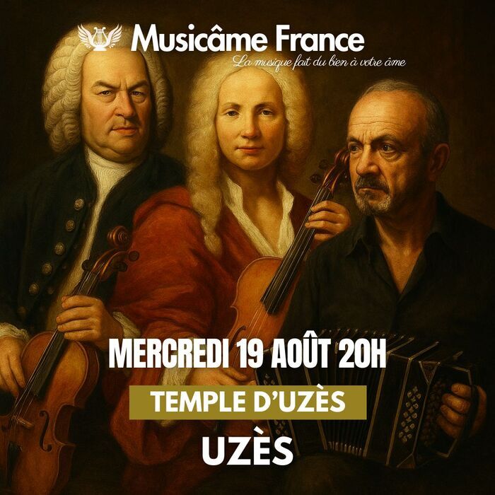 Concert à Uzès : Vivaldi x Bach x Piazzolla, Temple d’Uzès, Uzès