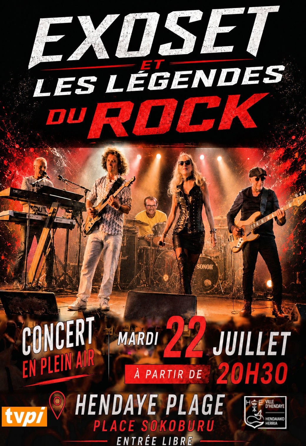 Concert avec Exoset Hendaye