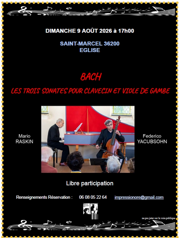 Concert Bach Saint-Marcel