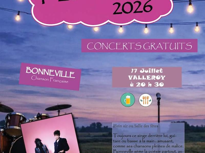 Concert Bonneville Valleroy