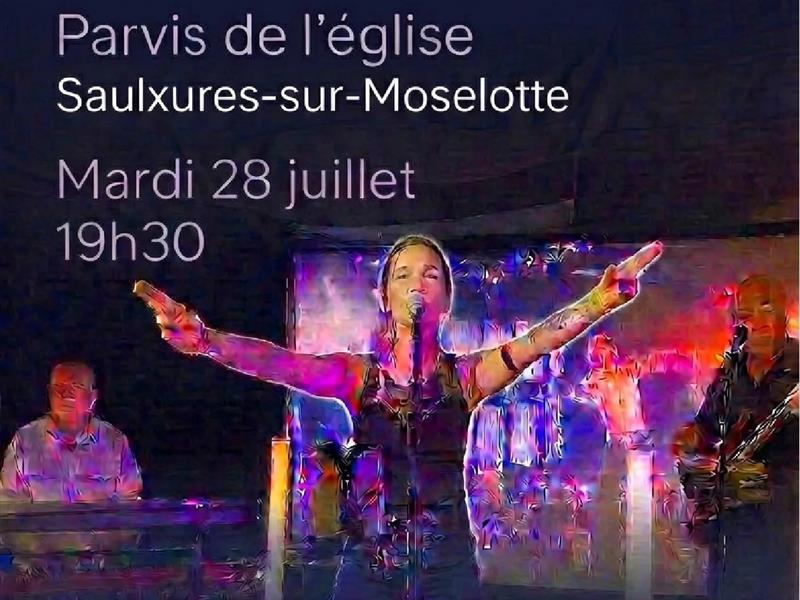 Concert Carole&rsquo;n Bass Eglise Saint Prix Saulxures-sur-Moselotte