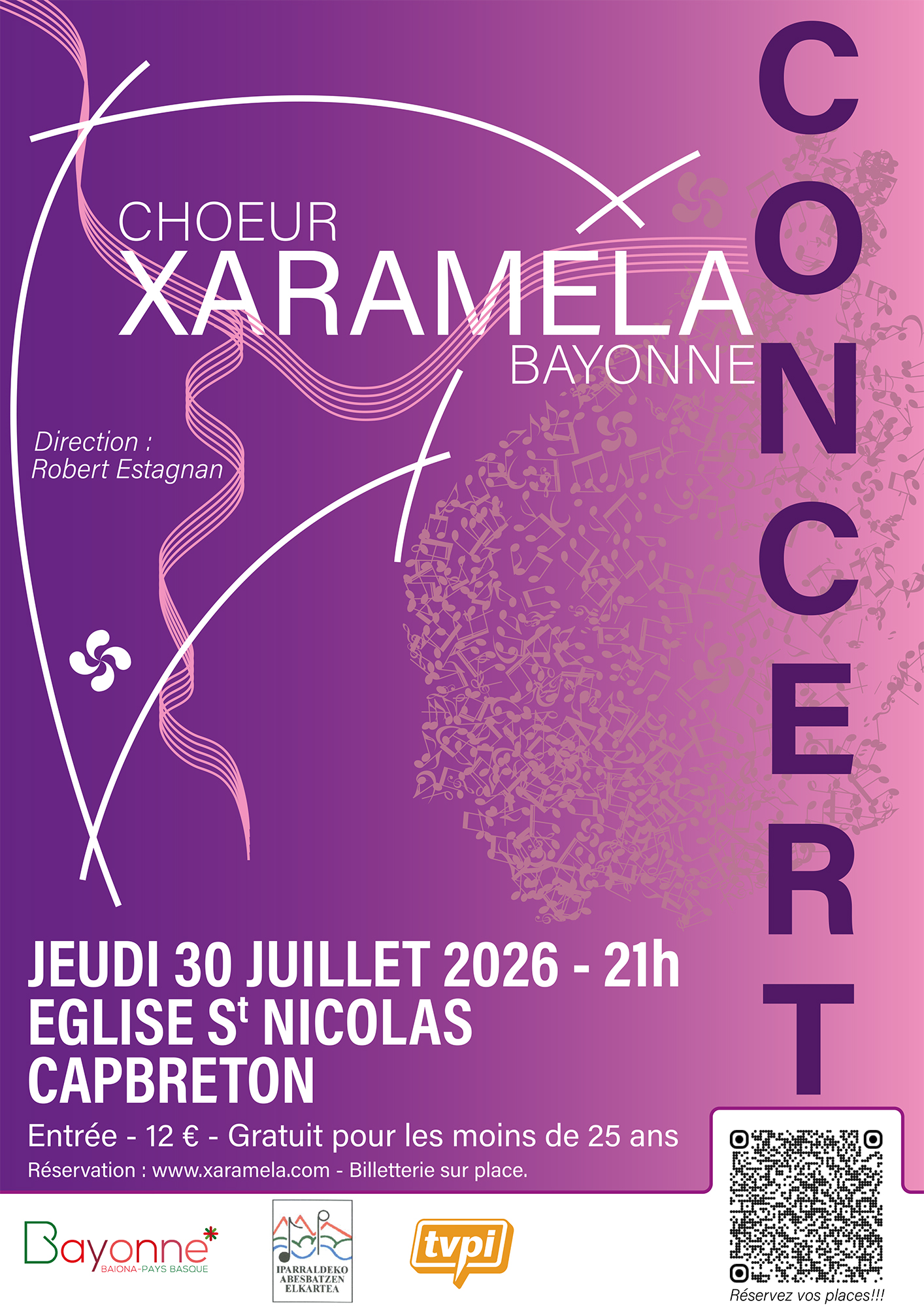 Concert Choeur Xaramela  Capbreton 2026-07-30
