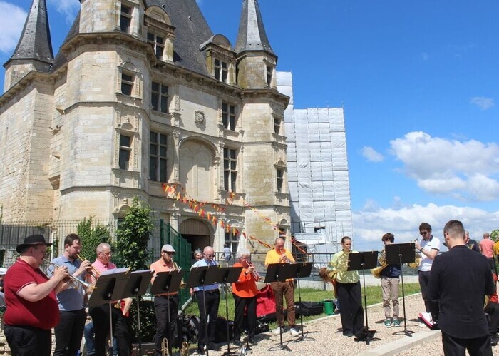 Concert cuivre en seine, Église Notre-Dame, Vexin-sur-Epte