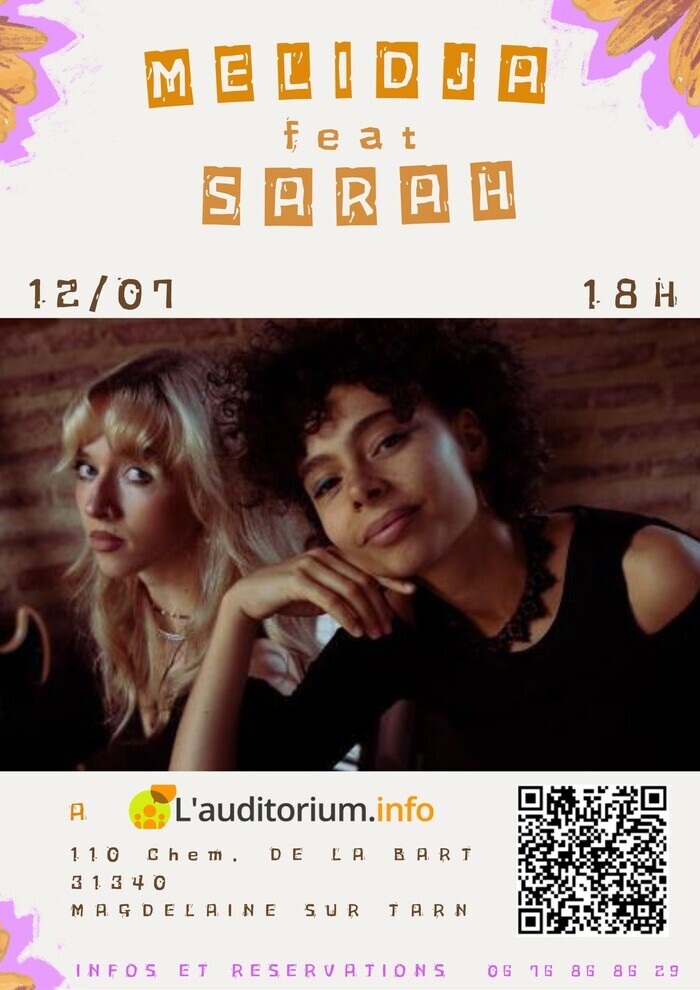 Concert de chanson française métisse Lauditorium.info La Magdelaine-sur-Tarn