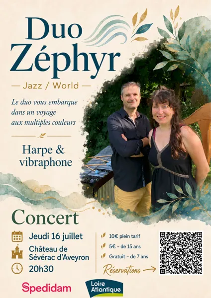 Concert de Duo Zéphyr Sévérac d’Aveyron