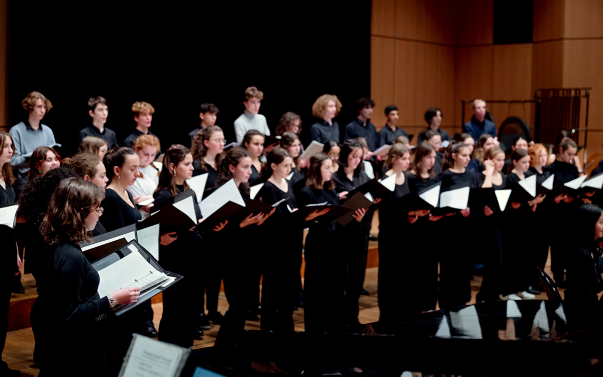 Concert de l’ensemble vocal de la Maîtrise de Paris Conservatoire à rayonnement régional de Paris – Ida Rubinstein Paris