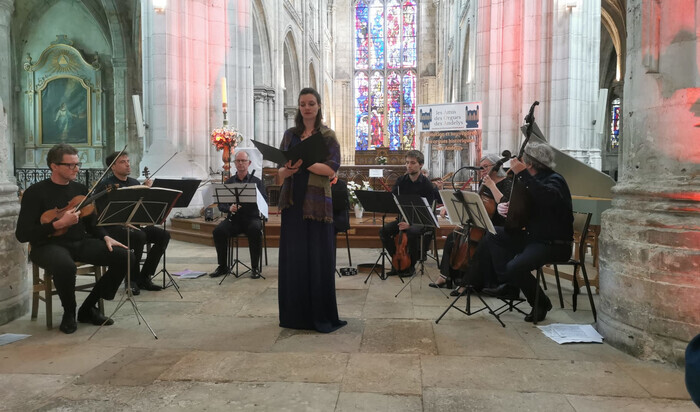 Concert de musique baroque Église de la Sainte-Trinité Frenelles-en-Vexin