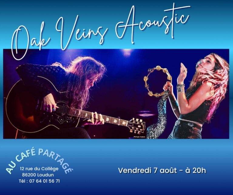 Concert de Oak Veins Acoustic Rue du Collège Loudun