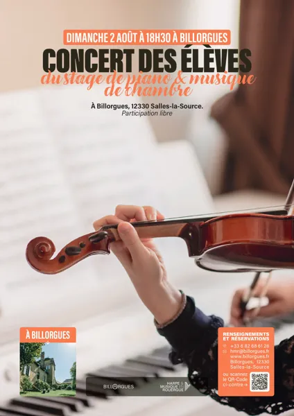 Concert des élèves 373 Chemin de Billorgues