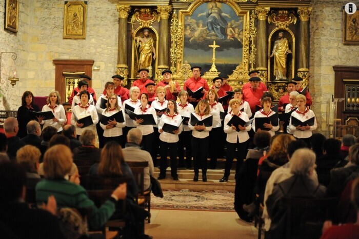 Concert du Chœur mixte basque Bestalariak Église Saint-Saturnin Toulenne