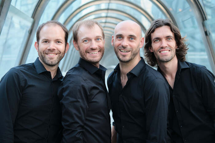 Concert du Quatuor A'dam Église Saint-Étienne Le Blanc