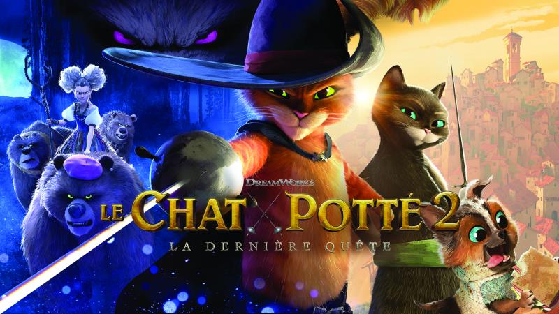 Concert et cinéma de plein air Le Chat Potté 2; la dernière quête Ensisheim