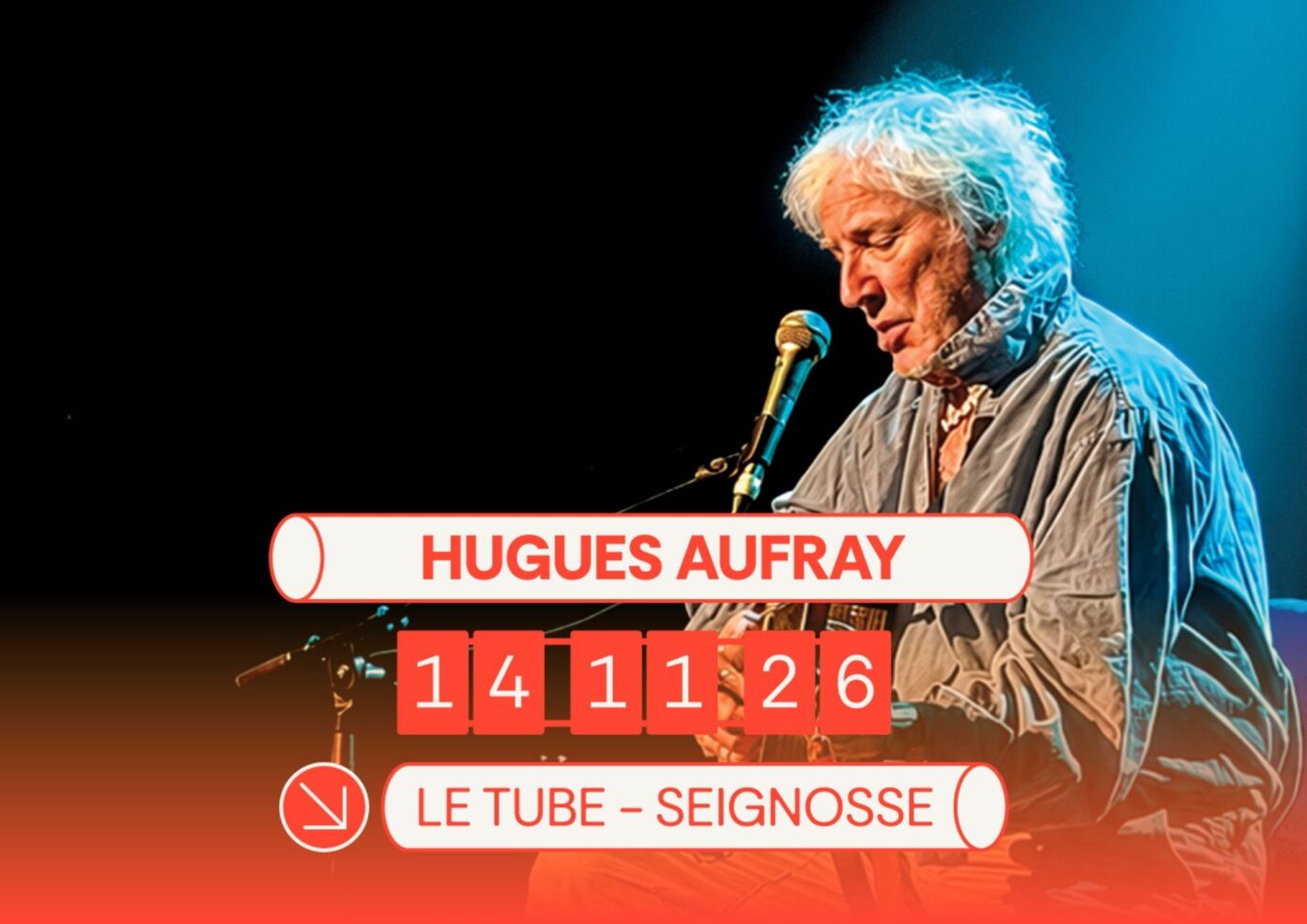 Concert Hugues Aufray Le Tube Seignosse
