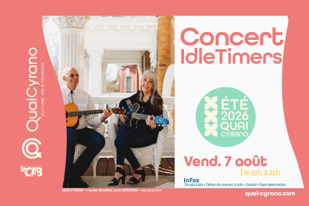Concert IdleTimers Quai Cyrano Bergerac