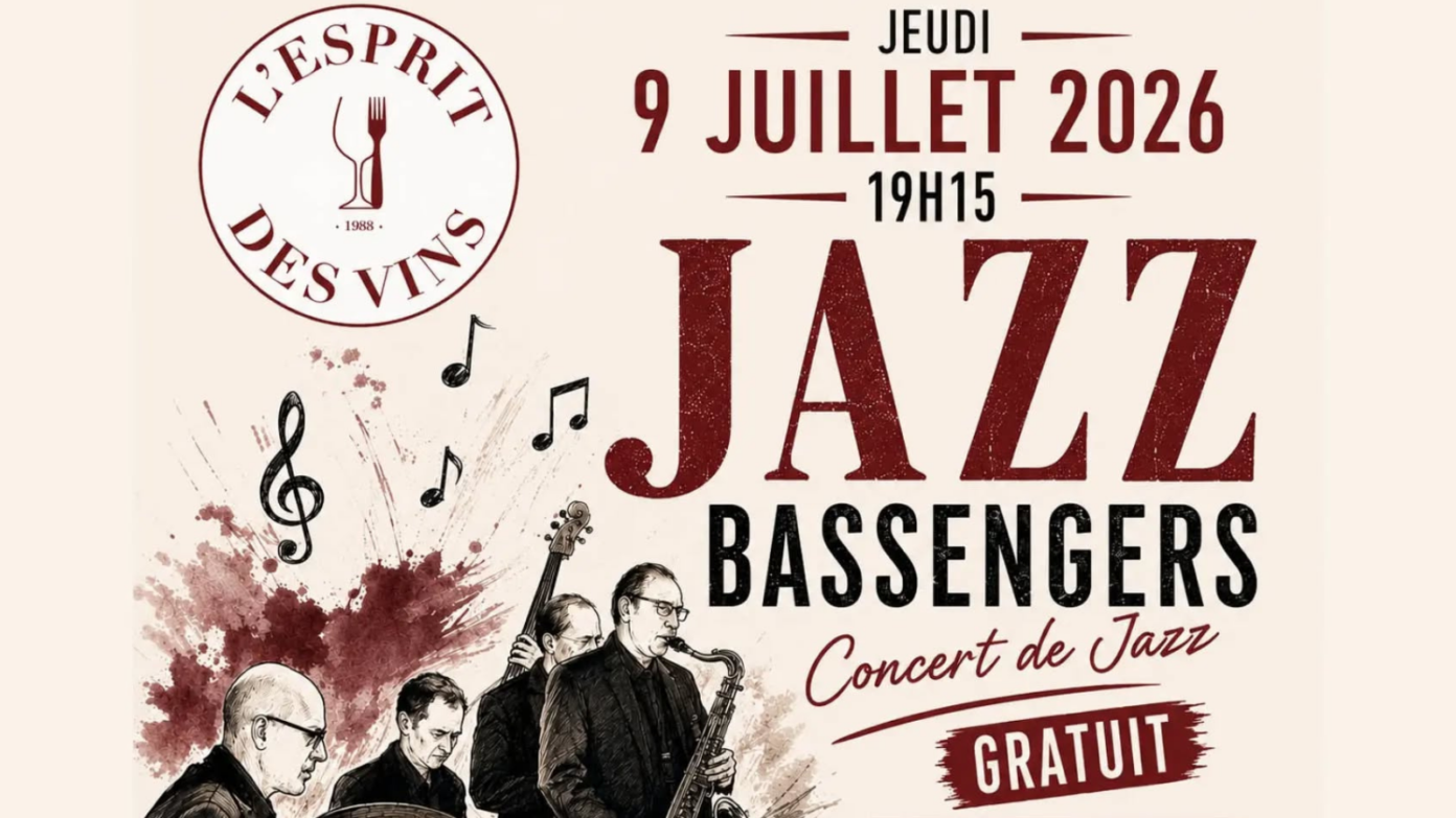 Concert Jazz L’Esprit des Vins Léognan