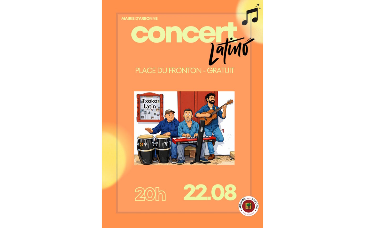 Concert Latino  Arbonne
